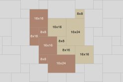 Travertine French Pattern
