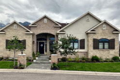 Nadia Neo Ledge: Sawn natural stone thin veneer installed on exterior walls.