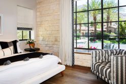 Camilla Pillowed Ledge installed on interior wall of bedroom