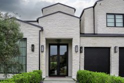 Maya Neo Ledge Split with Overwash installed on exterior of home