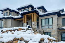 Tahoe Traditional natural stone thin veneer installed on exterior of custom home.